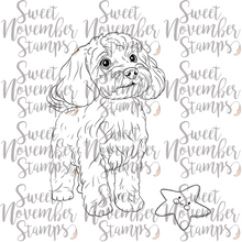 Load image into Gallery viewer, Digital Stamp - Dog Park 4: Minnie the Maltipoo
