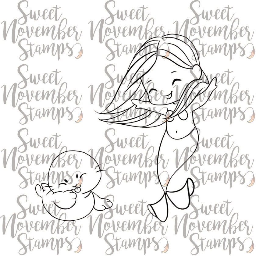 Digital Stamp - Merwee Shellebration: Minnie