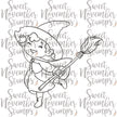 Digital Stamp - Moon Dance Witchwee: Edwina