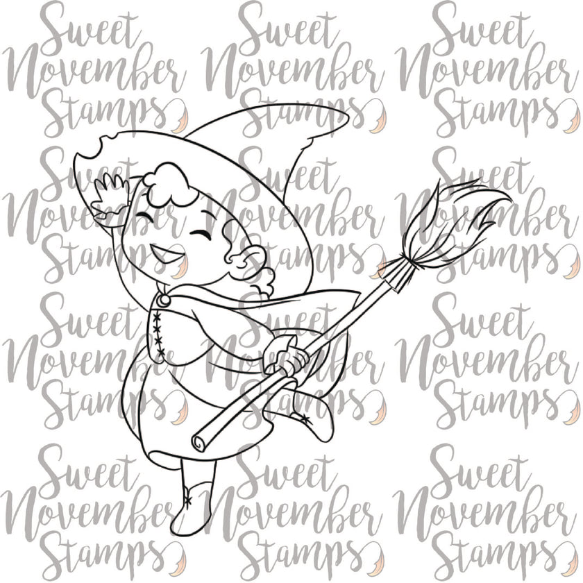 Digital Stamp - Moon Dance Witchwee: Edwina