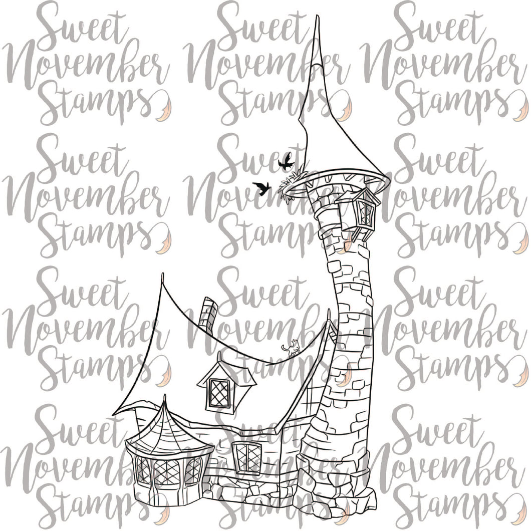 Digital Stamp - Moon Dance Manor
