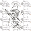 Digital Stamp - Moon Dance Witchwee: Sabrina