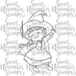 Digital Stamp - Moon Dance Witchwee: Tabitha
