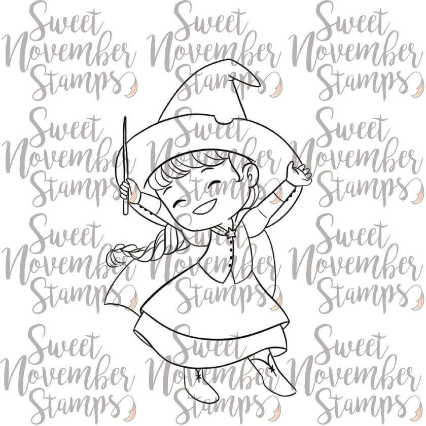 Digital Stamp - Moon Dance Witchwee: Tabitha