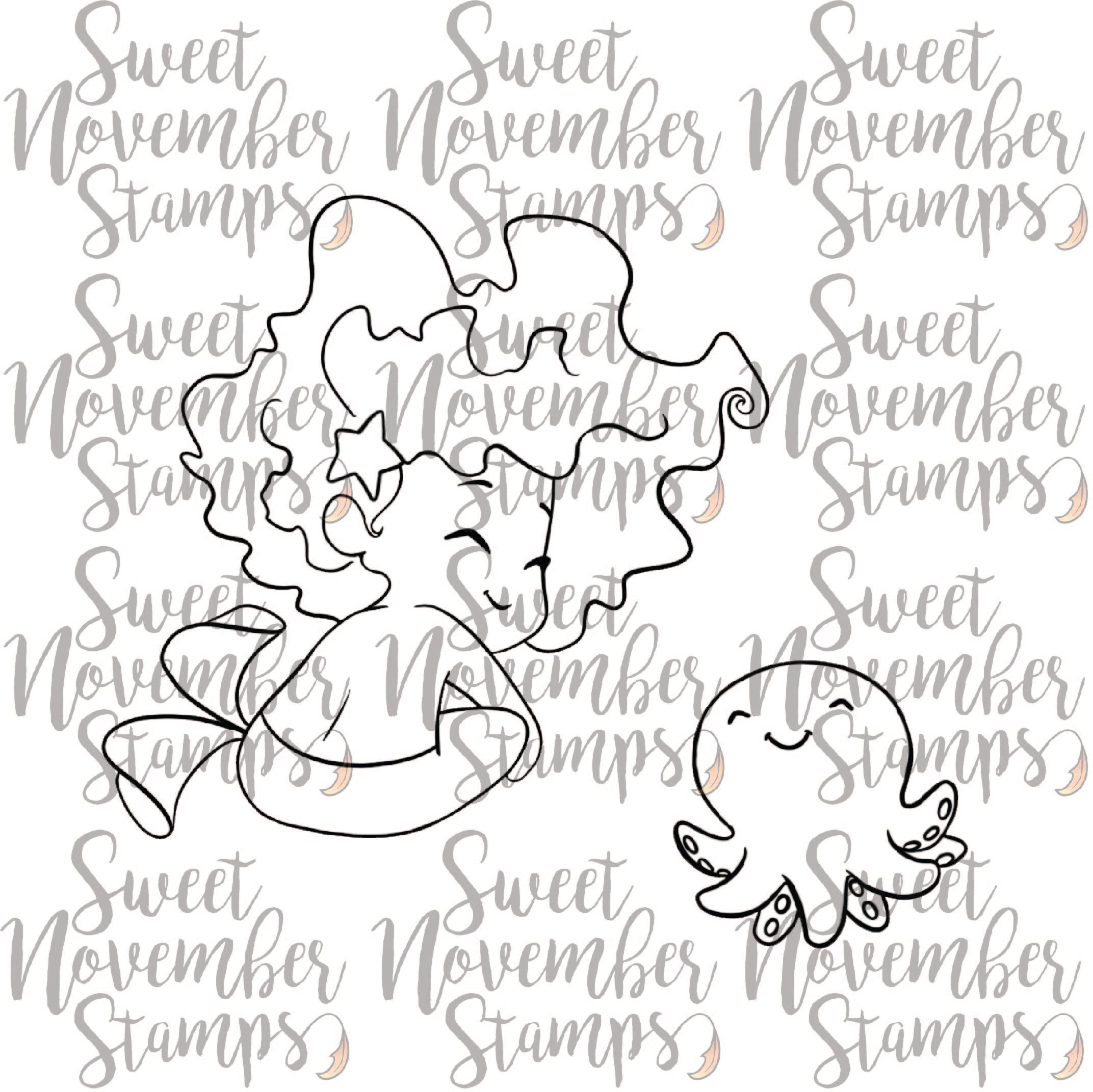 Digital Stamp - Merwee Shellebration: Mya