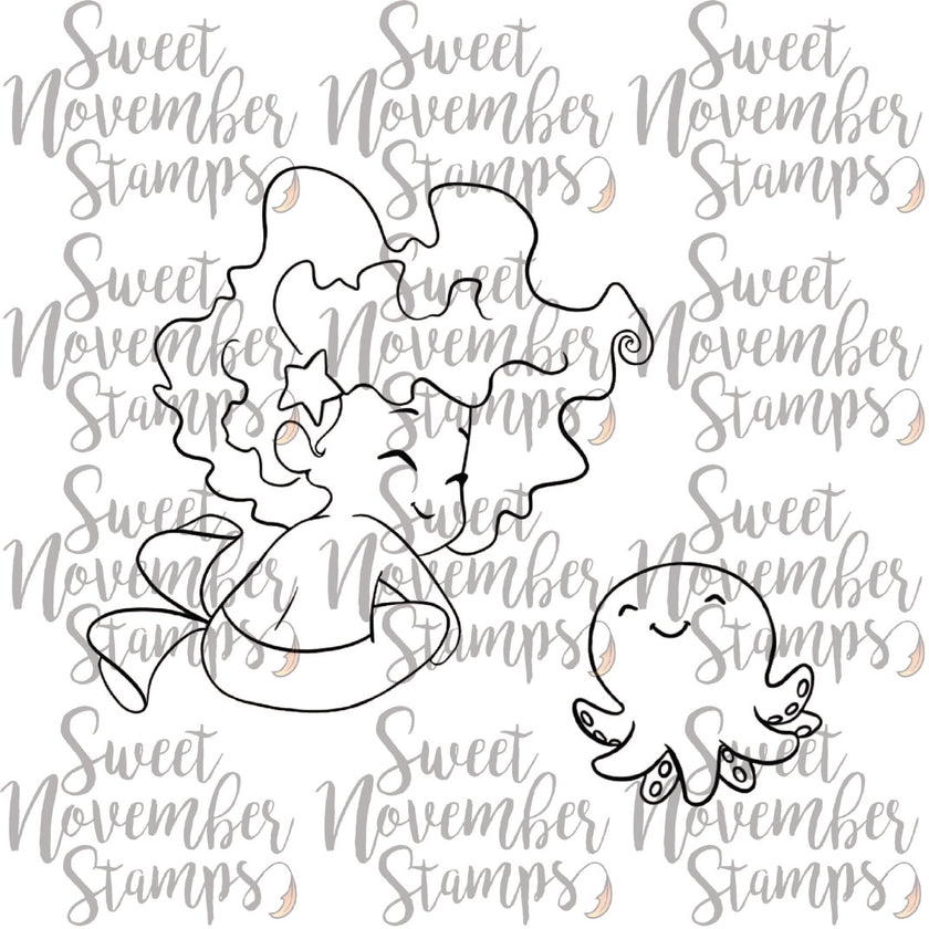 Digital Stamp - Merwee Shellebration: Mya