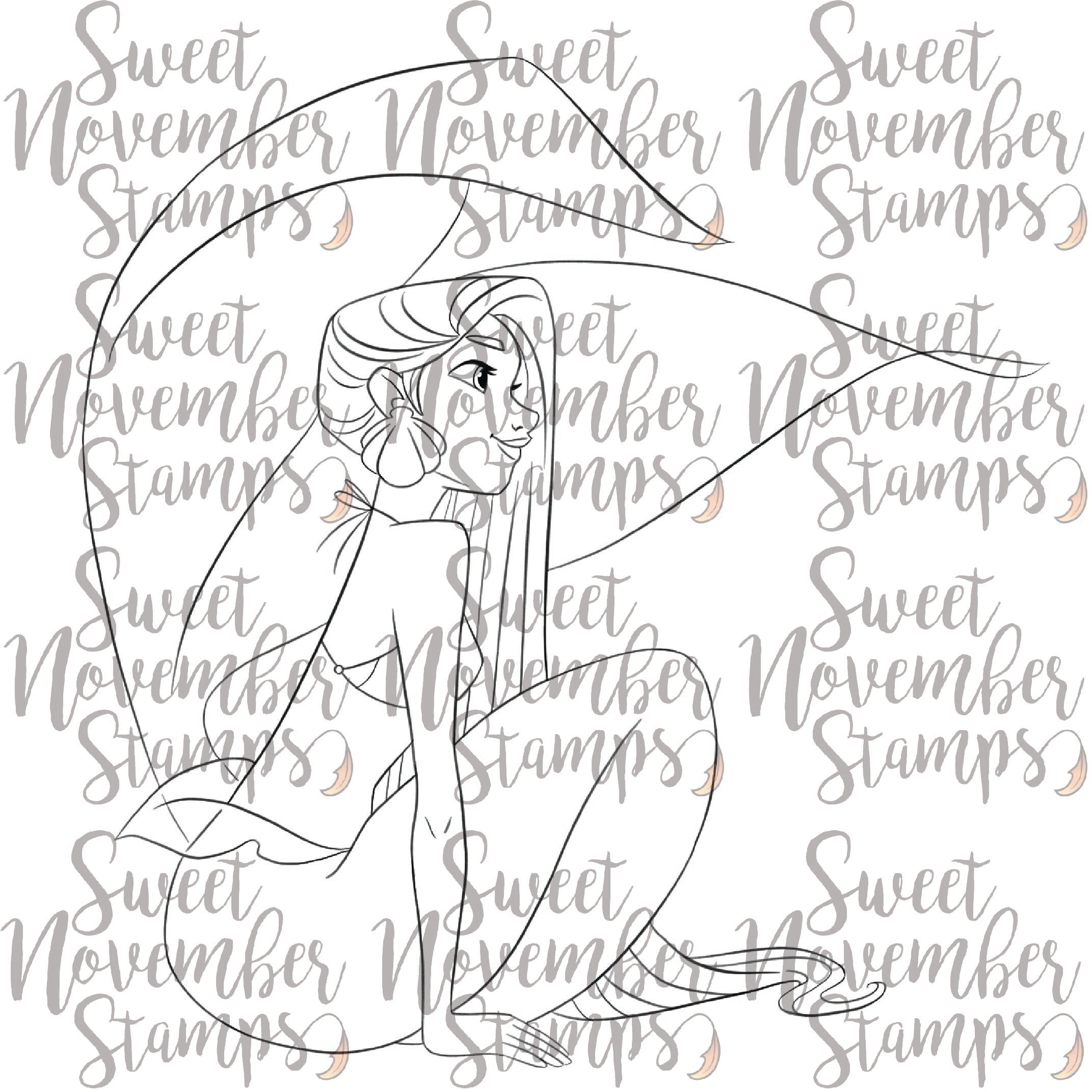 Digital Stamp - Nerissa