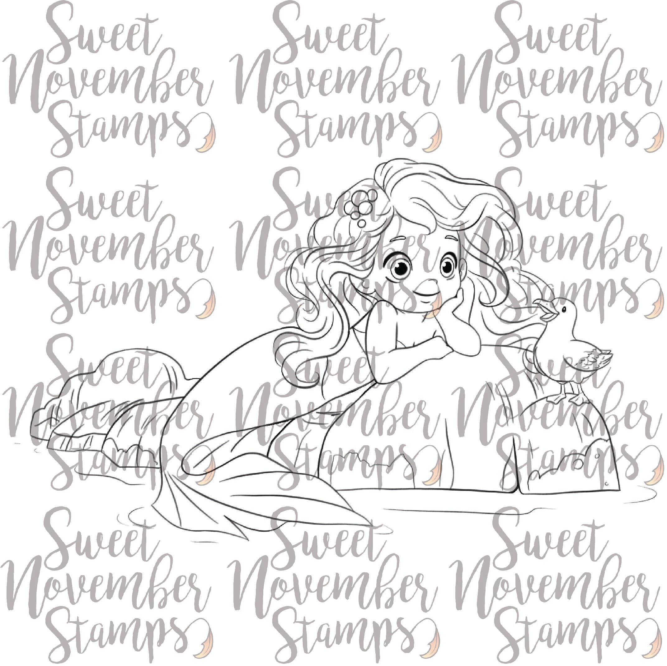 Digital Stamp - Tidewater Tails: Pacifica