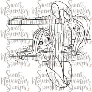 Digital Stamp - My Unbelievable Friend: Peek-A-Boo