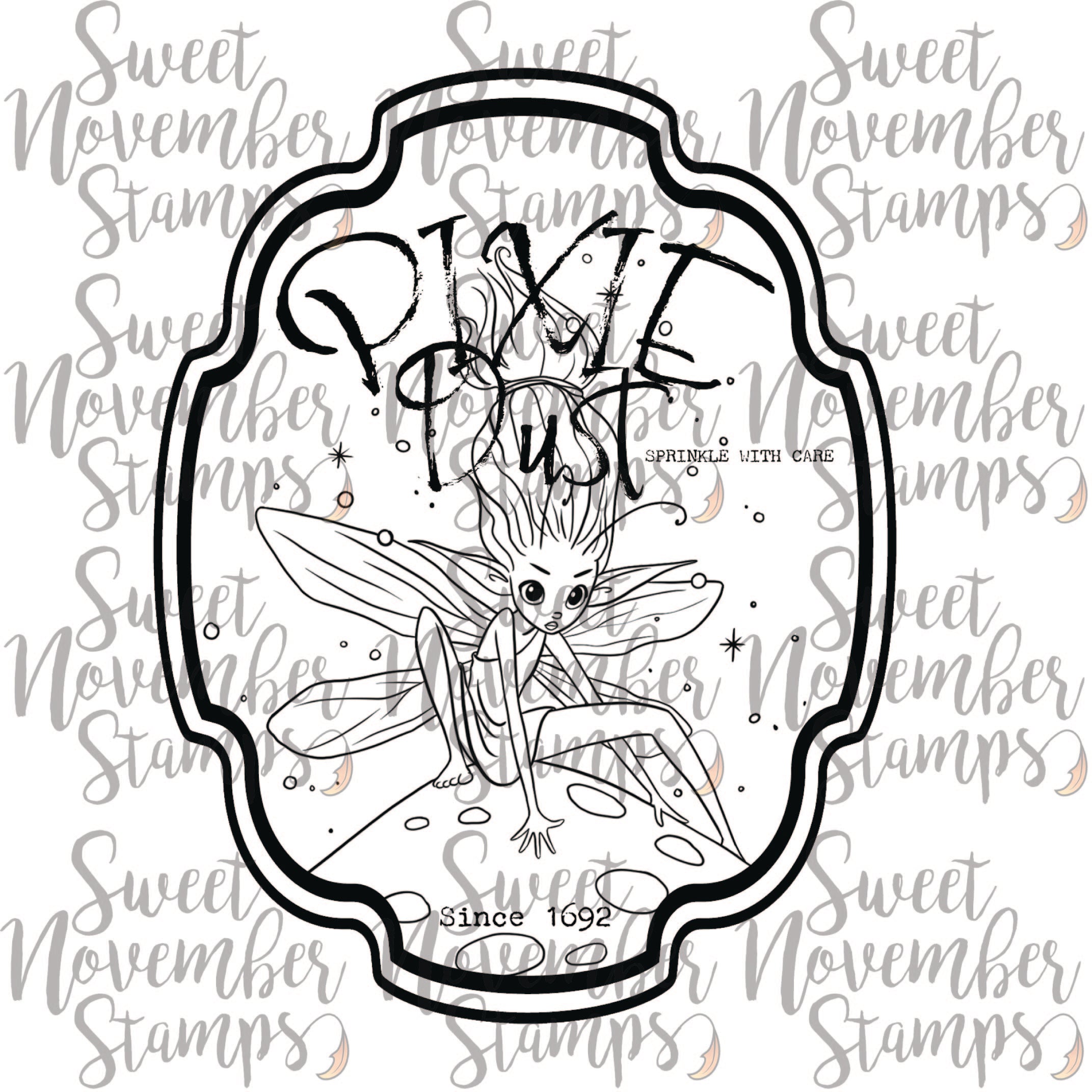 Digital Stamp - Potion Label Bundle: Pixie Dust