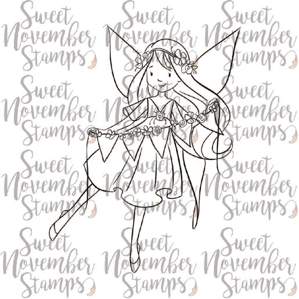 Digital Stamp - Flight of the Fairies: Portia