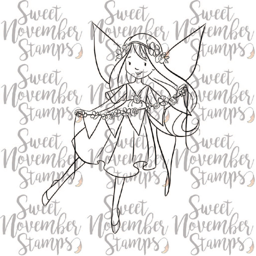 Digital Stamp - Flight of the Fairies: Portia