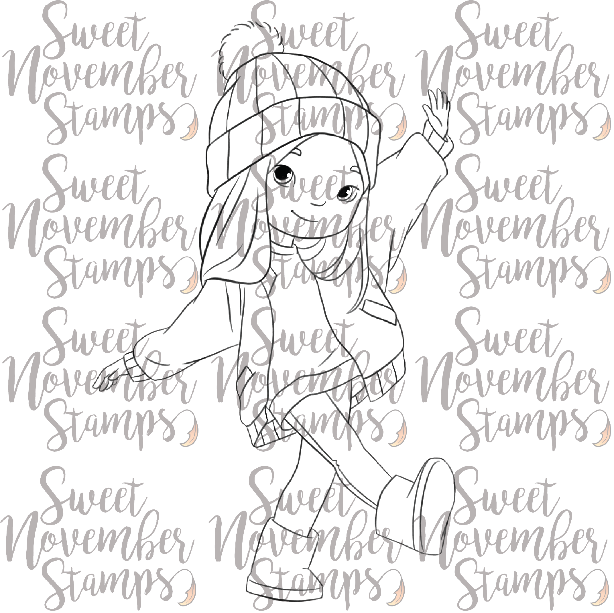 Digital Stamp - Rory