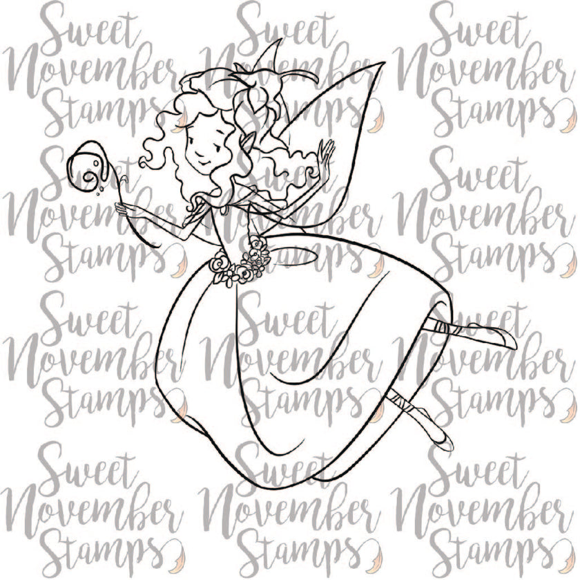Digital Stamp - Flight of the Fairies: Rosalind