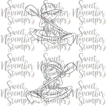 Digital Stamp - Summer On The Go: Kayakers