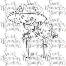 Load image into Gallery viewer, Digital Stamp - Scarecrow in Training #1
