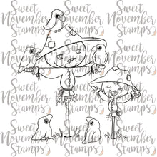 Load image into Gallery viewer, Digital Stamp - Scarecrow in Training #3
