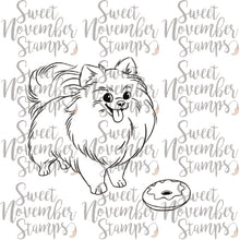 Load image into Gallery viewer, Digital Stamp - Dog Park 3: Scarlett the Pomeranian

