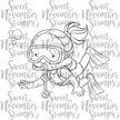 Digital Stamp - Scuba Sara