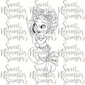 Digital Stamp - A Sea Full of Friends: Sealena