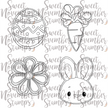 Digital Stamp - Spring Cookies: Cookie Set 2
