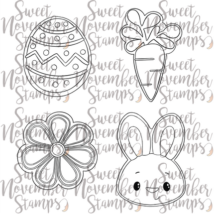 Digital Stamp - Spring Cookies: Cookie Set 2