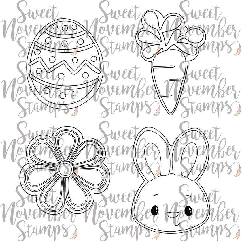 Digital Stamp - Spring Cookies: Cookie Set 2