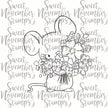 Digital Stamp - Spring Woodland: Mouse