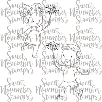 Digital Stamp - Summer Celebrations: Sparklers