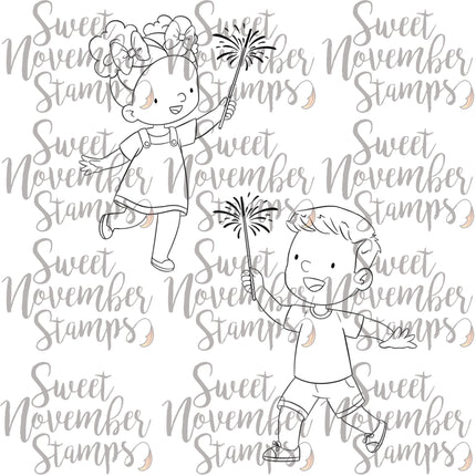 Digital Stamp - Summer Celebrations: Sparklers