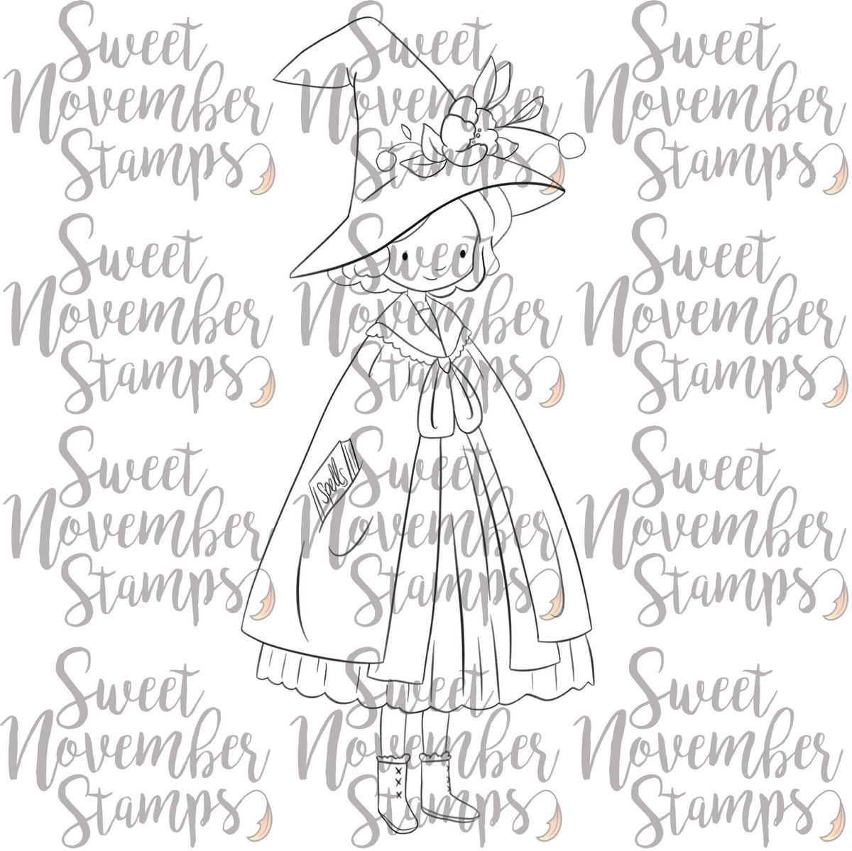 Digital Stamp - Sweet Sorceress: Blythe