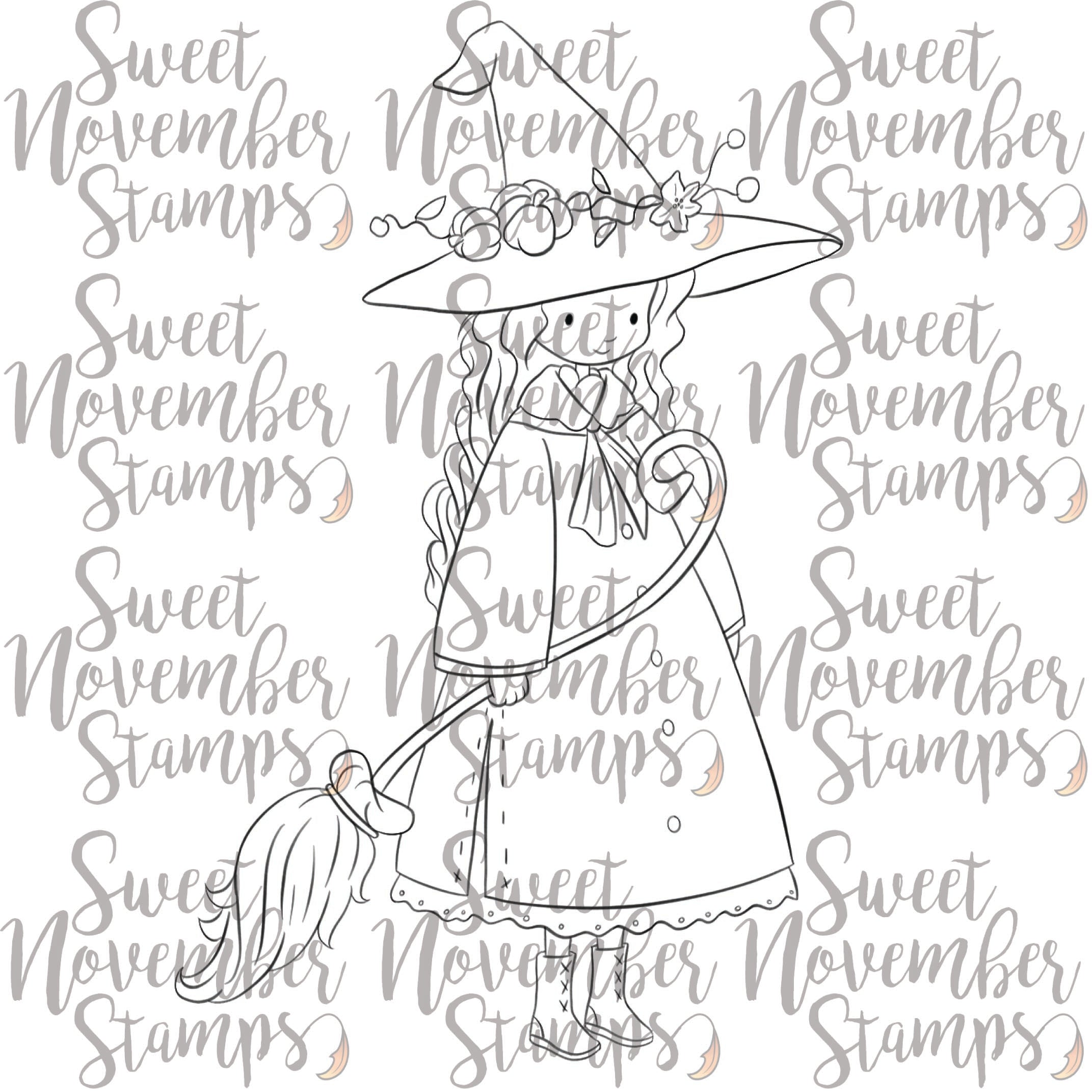 Digital Stamp - Sweet Sorceress: Io