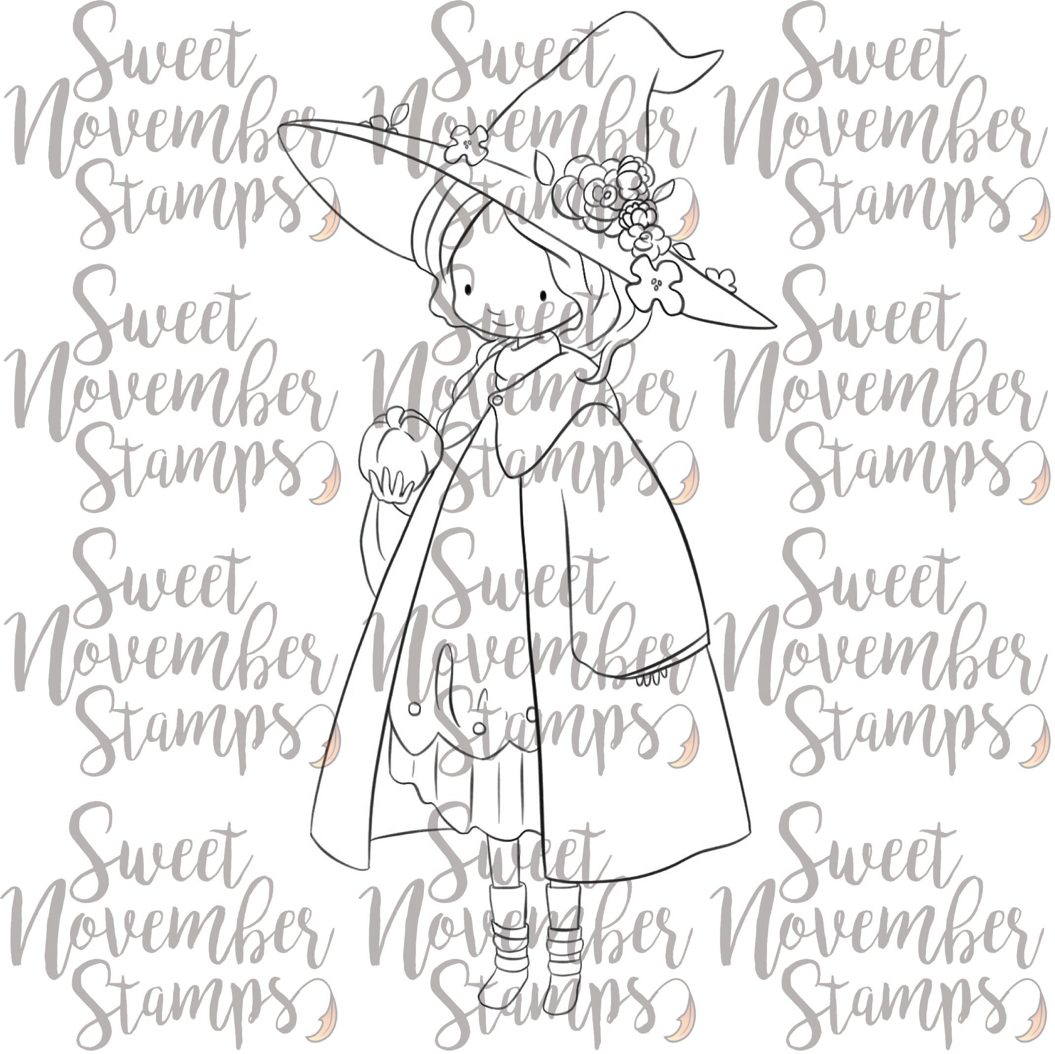 Digital Stamp - Sweet Sorceress: Sloane