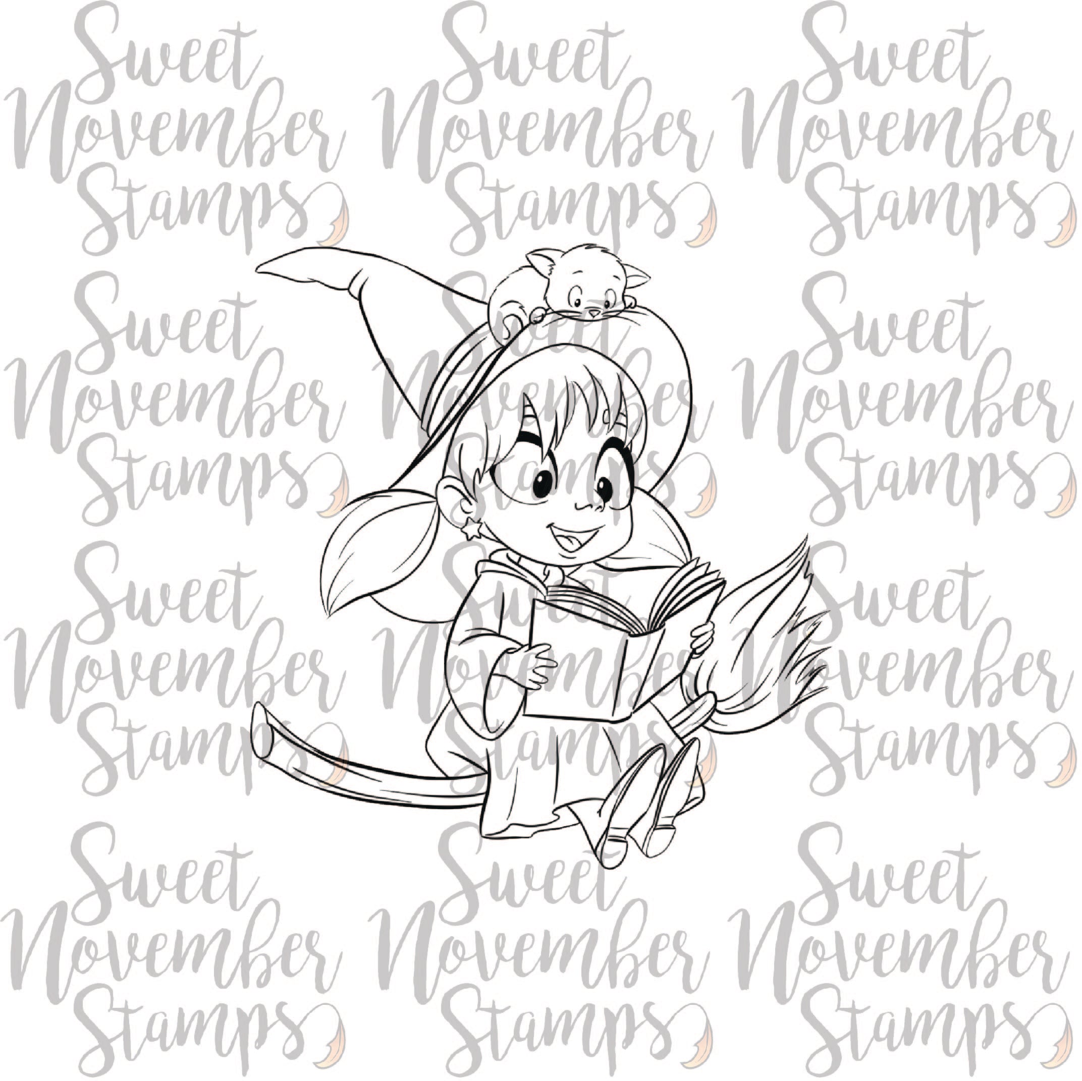 Digital Stamp - Sylvie