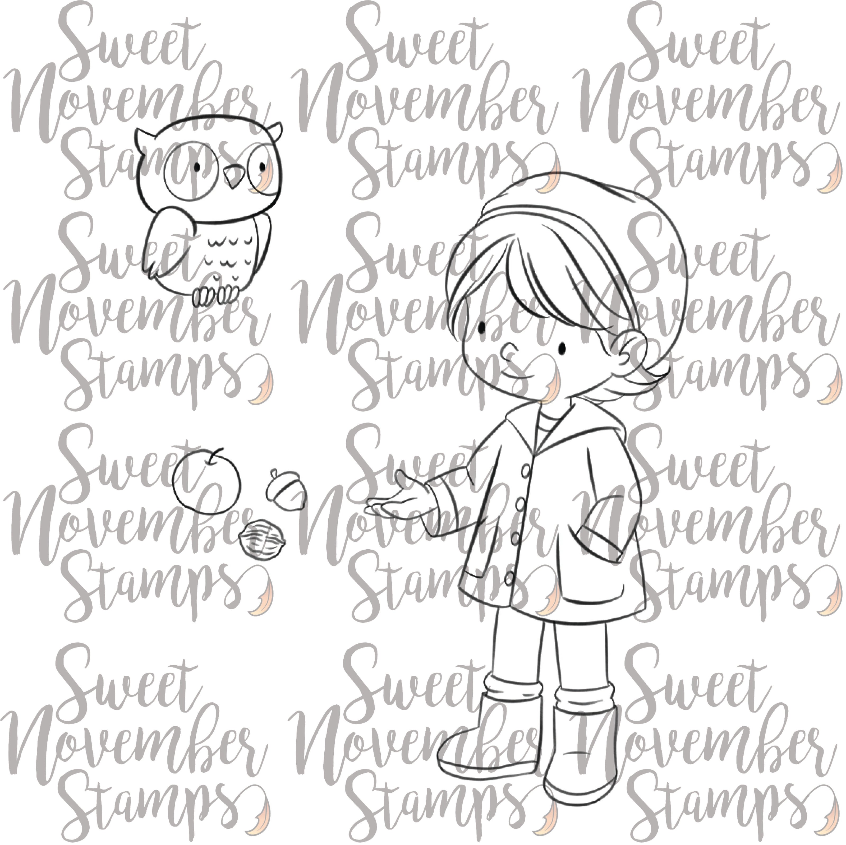 Digital Stamp - Fall Woodland: Bundle Deal
