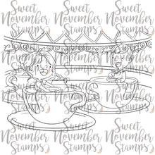 Load image into Gallery viewer, Digital Stamp - Fair Fun: Tea Cups
