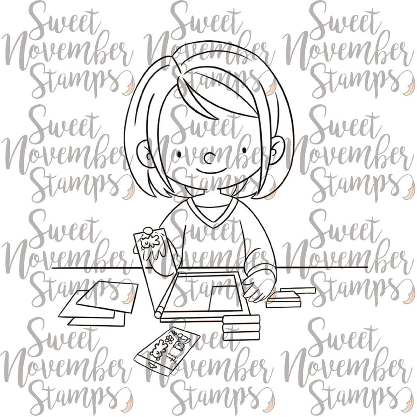 Digital Stamp - WCMD 25 Carly Mae