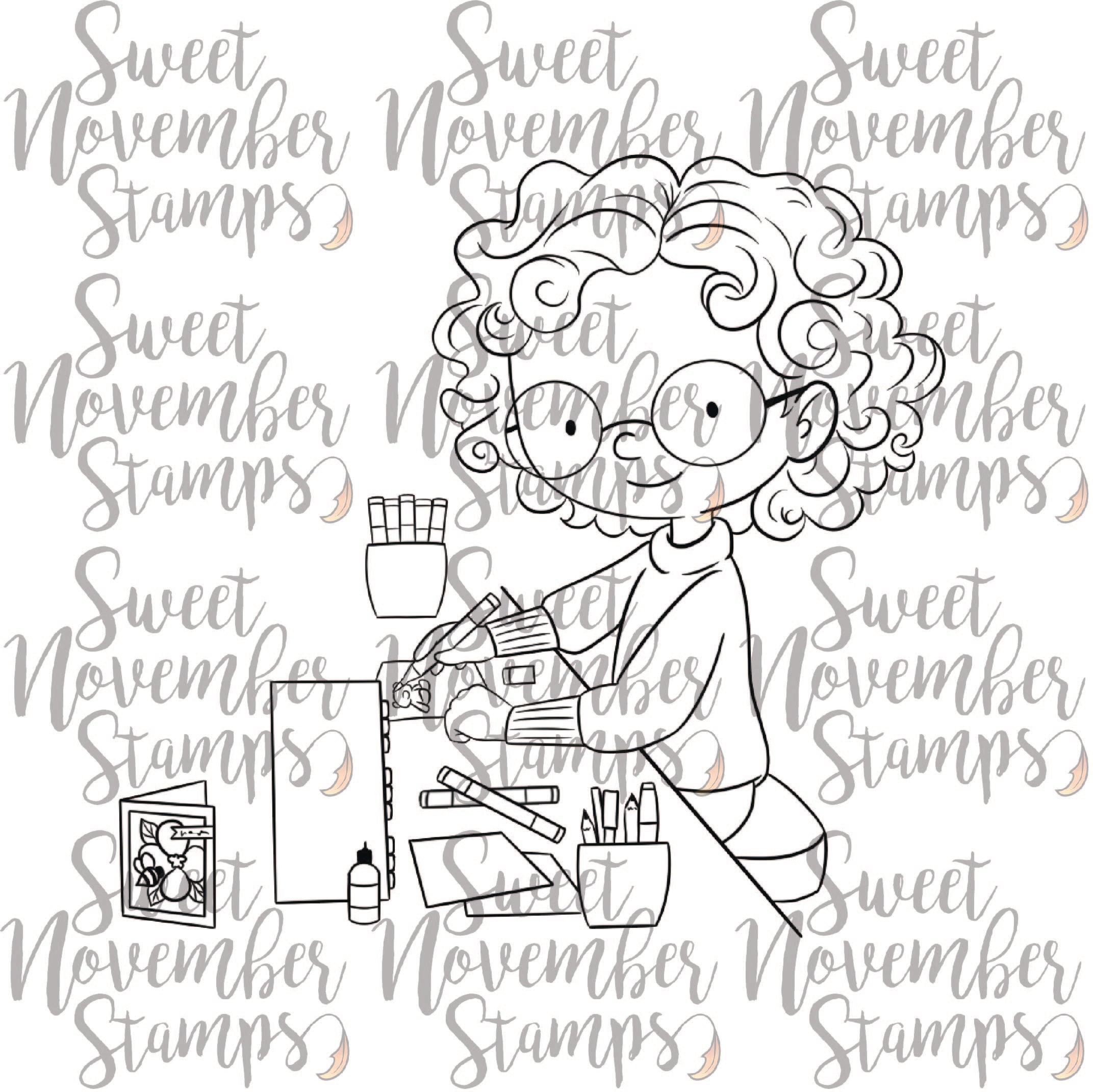 Digital Stamp - WCMD 25 Darcy