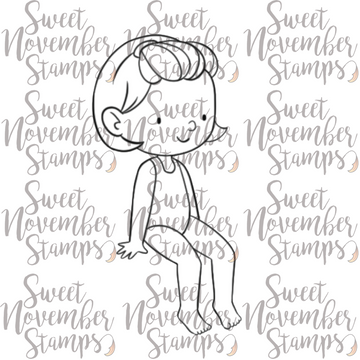 Digital Stamp - Water Park Tracy