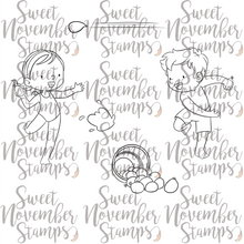 Load image into Gallery viewer, Digital Stamp - Wet and Wild Water Balloon Fight
