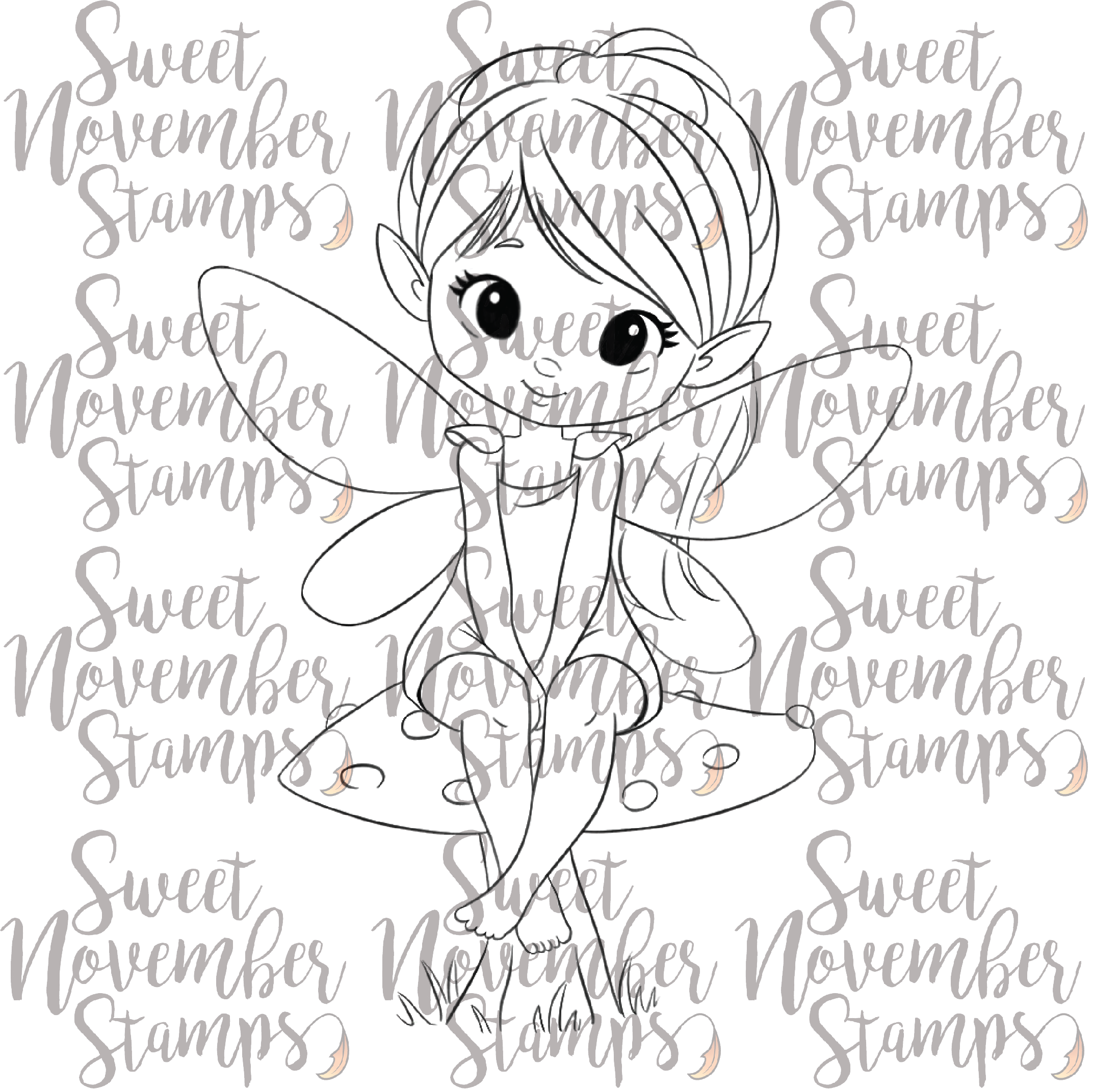 Digital Stamp - Winsome Sparkledust