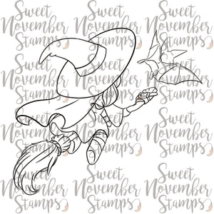 Digital Stamp - Witchee: Night Rider Alithea and Hover