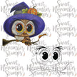 Digital Stamp - Spooky Season Spooktacular: Witch Hoo