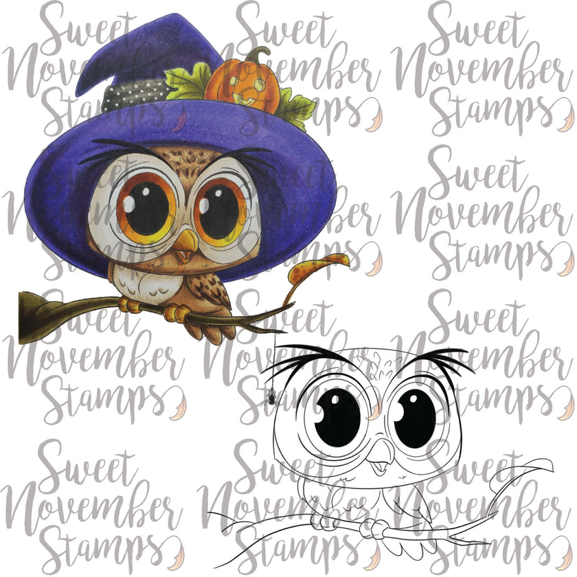 Digital Stamp - Spooky Season Spooktacular: Witch Hoo