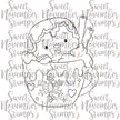 Digital Stamp - Cocoa Cutie