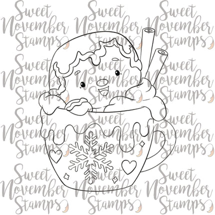 Digital Stamp - Cocoa Cutie