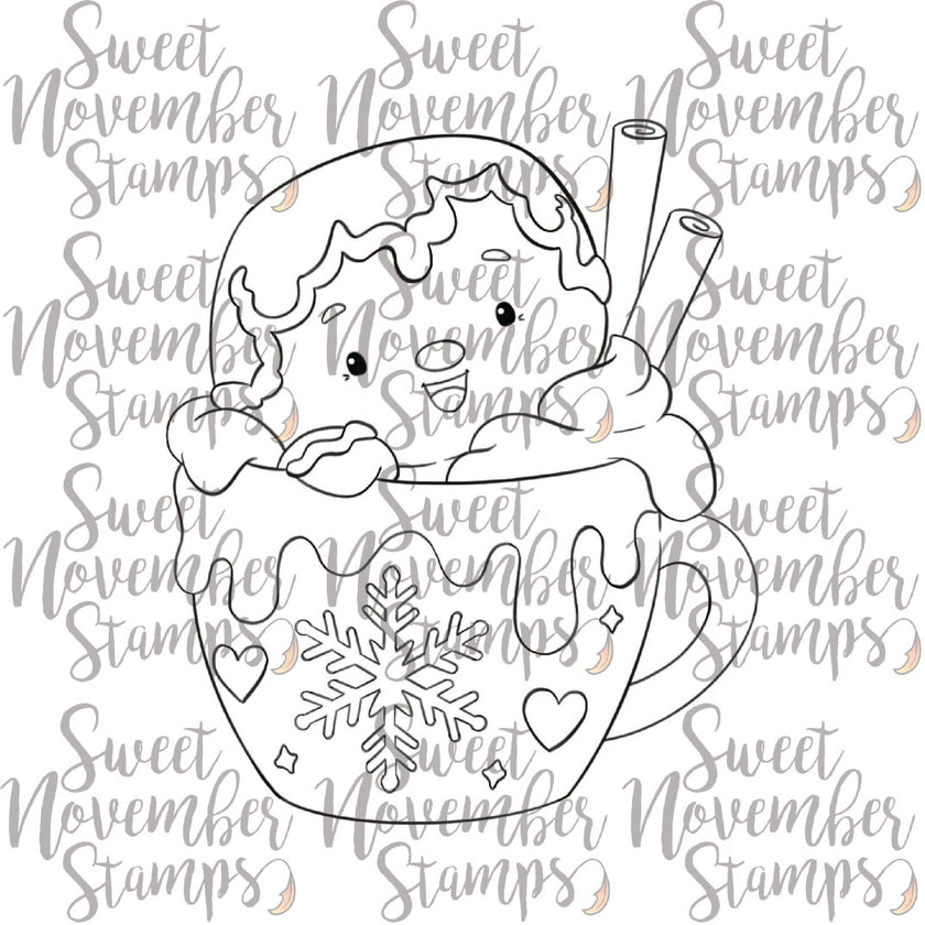 Digital Stamp - Cocoa Cutie