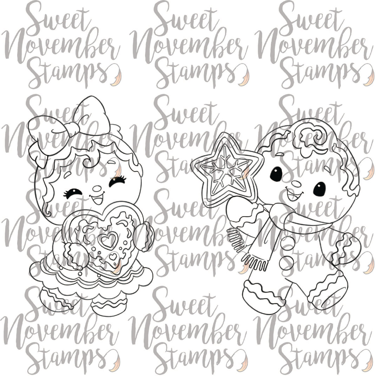 Digital Stamp - Gingies: Cookie