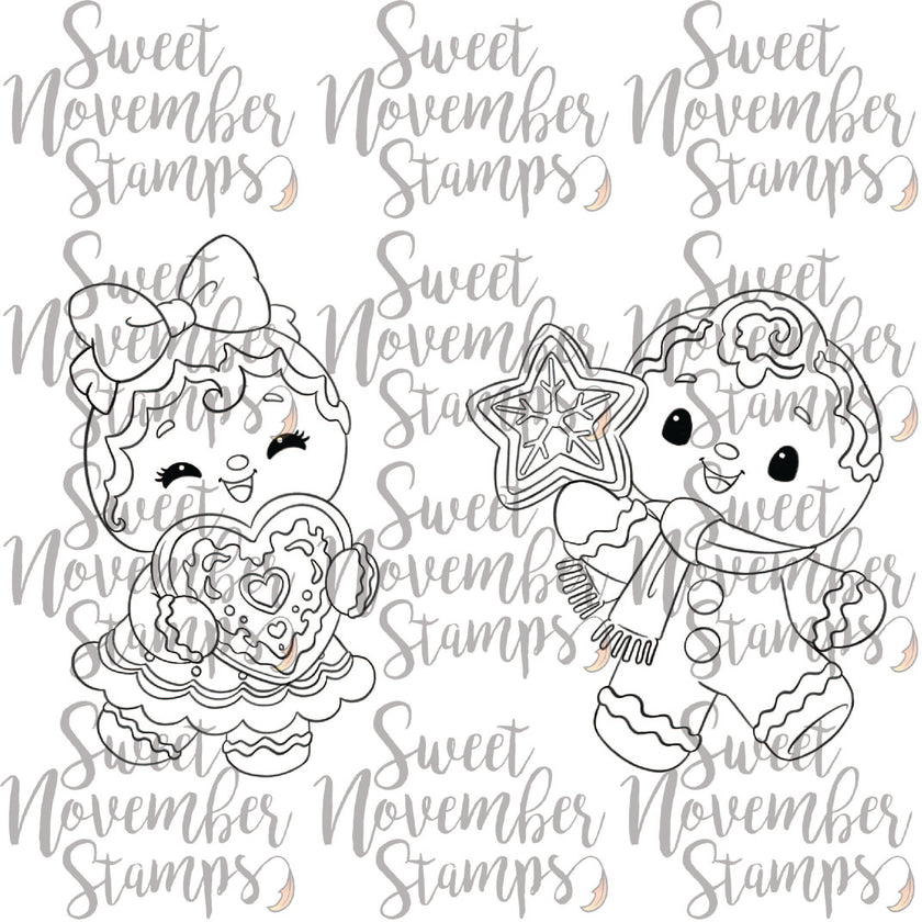 Digital Stamp - Gingies: Cookie