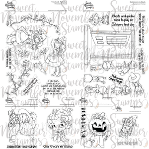 Digital Stamp - Halloween 2023 clear stamp sets: digital edition